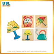 USL Household Item Puzzle - Board Games & Early Learning & Educational Toys & Learning Puzzles