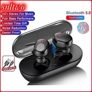 SNLTWO Y30 TWS Bluetooth Earphones Sports Headset Stereo Game Earphone Touch Control Bass Earbuds