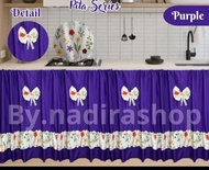 GORDEN KOLONG DAPUR  POLOS RUMBAI#hordeng meja kompor