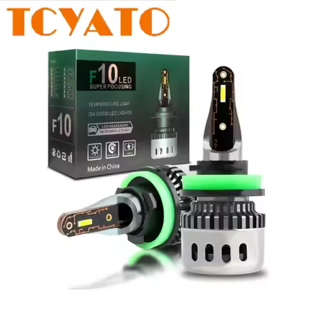 Led Car Headlight F10 LED H1 H3 H4 H7 H8 H11 H9 HB3 HB4 H1R2 9003 9005 9006 9012 6000K Car Headlight