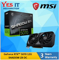 MSI GeForce RTX 5070 SHADOW 2X OC 12GB GDDR7 Graphic Card