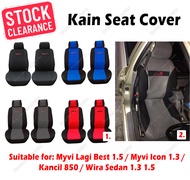 ⚡Stock Clearance⚡Car Seat Cover Milano Fabric Kain Breathable Front Rear Seat Cover Comfortable Seat