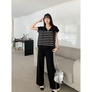 F.Fiesta.Fashion Hoodie Knitted Terno Pants 9513