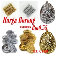 BORONG BEKAS BUNGA RAMPAI / BEKAS KERAWANG / DECORATIVE SOUVENIR DOORGIFT / TELUR GOODIES KAHWIN NIKAH