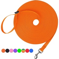 Hi Kiss Dog/Puppy Obedience Recall Training Agility Lead - 15ft 20ft 30ft 50ft 100ft Leash - Great f