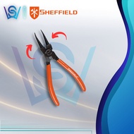 SHEFFIELD Internal Circlip Pliers Straight Nose 180mm (7") Snap Ring Playar Needle Retaining Clip Tool