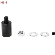 Adapter Mini Gerinda untuk Dinamo As 4mm Converter Motor Coupler Coupling M6x4mm