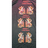 Chai sen Sticker Flying Horse Thick Plastic Material FM803-1bsr L30xH52cm FM803-2sdg L34xH42cm FM803