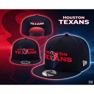 Men's New Era Navy Houston Texans Overlap Wordmark adjustable cap, available in multiple colors. Sui