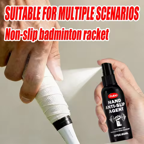 IFUBO 55ML Sweat Proof Hand Grip Anti Slip Enhancer Long Lasting Golf Badminton Weightlifting Climbi
