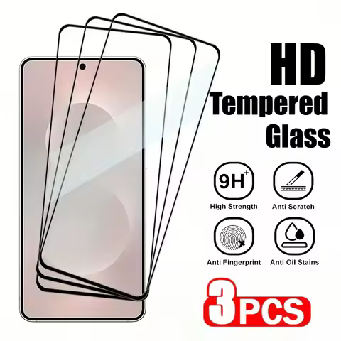 3Pcs HD Clear Full Screen Protector for Samsung Galaxy S24 S25 S23 Ultra S22 S21 S20 Plus S24 S23 FE
