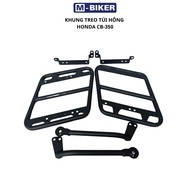 Cb350 side bag hanging frame. Genuine mbiker honda cb350 bag hanging frame.