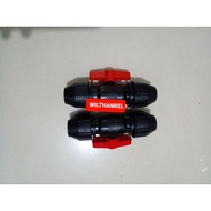 Hdpe ball valve 3/4" hdpe pipe connection