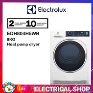 Electrolux 8kg UltimateCare 500 EDH804H5WB / EDH803J5WC heat pump dryer Mesin Pengering