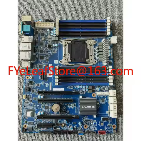 Used MU70-SU0 X99 Server Mainboard C612 E5-2678V3 2683V4 Four Nic 2699 Es