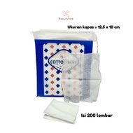 BEAUTYBEE THIN MAKEUP SKINCAREKapas / COTTON PAD CONTENTS 200 600 (FL5089/FL5091)