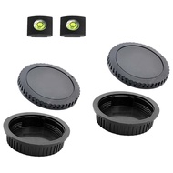 Front Body Cap and Rear Lens Cap Cover for Canon EOS EF/EF-S Lens for 4000D 2000D 1300D 1200D 1100D 