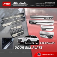 𝐃𝐎𝐎𝐑 𝐒𝐓𝐄𝐏 𝐏𝐑𝐎𝐓𝐄𝐂𝐓𝐎𝐑 NEW Honda HRV Facelift 2025 Stainless Steel Side Accessories Bodykit RS Interior