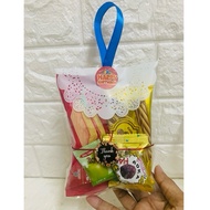 Goodies Mini Cake Pack Bajet untuk Doorgfit Majlis Tunang Kahwin Akikah Jamuan Birthday Kanak-kanak 