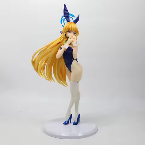 Azure Archive Flying Bird Horse Time Rabbit Girl Cartoon Pretty Girl Anime Model Desktop Collection 