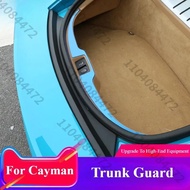 Car Rear Guard Plate Front Trunk Protective Cover Metal Interior Refit Decoration Accessories for Po