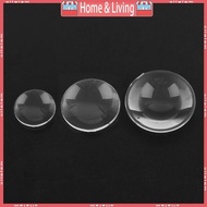 ci 10 Pieces Transparent Biconvex Lens Magnifying Glass Lens 25mm 34mm 42mm