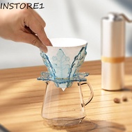 INSTORE1 Coffee Filter Drip Rack, Collapsible Space Saving Foldable Coffee Dripper, Portable Reusabl