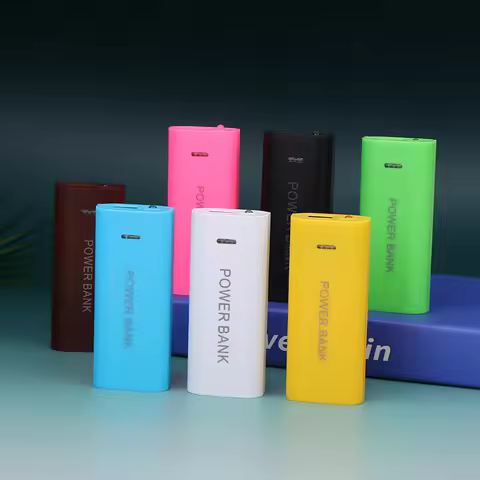 Portable Power Bank Case DIY 2Cell 18650 Battery Box For Smart Phone Charge 5V 1A For 18650 Battery 
