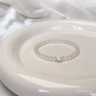 New Student Party Light Luxury High-Value Design Shijia Bracelet Small Sugar Cube High-End Feel Expl