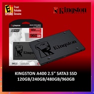 Kingston A400 240GB / 480GB / 960GB SSD SATA3 2.5 (SA400S37/120G SA400S37/240G SA400S37/480G SA400S3