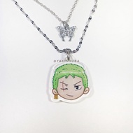 Roronoa Zoro Necklace One Piece Necklace Anime Fanmerch