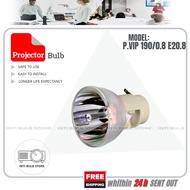 สำหรับ OPTOMA โคมไฟโปรเจ็คเตอร์ P.VIP 190/0 8 E20.8