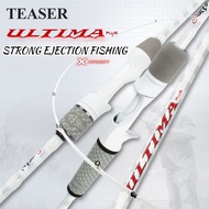 【TRAINFIS】1.98M/2.1M Fishing Rod M/ML Tip Action Flexible Full Solid Carbon Tip Part Spinning Rod B