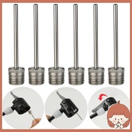 Silin 3 6pcs Balls Pumps Inflation Needle Stainless Steel Air Pumps Needle for Blowing Up Football B