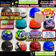 100% Original MHR III Steng Kura Half Cut Helmet (Packing in Box) Helmet Separuh 1/2 Topi Keledar Tu