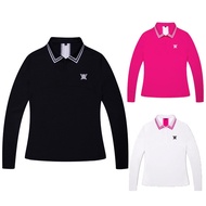 GOLF Ladies Long-Sleeved T-Shirt Autumn GOLF Fashion Stand-Up Collar Quick-Drying Jersey T236113 4VT