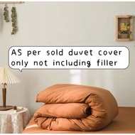 Duvet (Comforier Cover) Plain And Printed Cover Only No Fillers Included