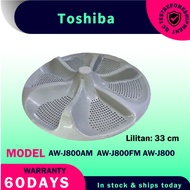 Toshiba AW-J800APH1 AW-K801AS   AW-J800AM / AW-J800FM / AW-K801AM  Washing Machine Wave Roulette Whe