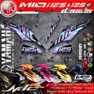 19M3 YAMAHA MIO I 125 STOCK DECALS / STICKER FOR MOTORCYCLE PARTS AND ACCESSORIES