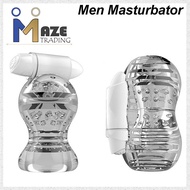 [MAZE TRADING] Single Speed Vibration Men Masturbator Cup Men Training Toys Adult Men Sex Toy Alat S