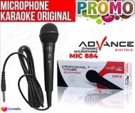 Microphone Advance 884 / Mic Karaoke Universal Mikrofon - ADVANCE MIC884 ~NOS