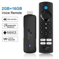 Android TV Stick Mortal Q8 Global Version Voice Remote Android14 8K 4K Video Wifi6 Netflix YouTube F