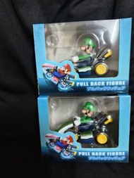 Mario Kart 8 Luigi 回力車模型 pull back figure