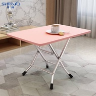 Folding Table Dormitory Small Table Dining Table Bedroom Eating Rectangular Household Student Writin