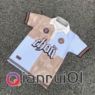【Free Custom 】2024 CHOII PEAKY BLINDER LIMITED Baju shirt Lelaki Thailand Viral Jersey Ootd Collar B