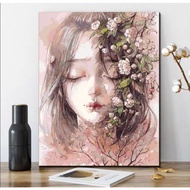 DIY painting by number kit/coloring by number 数字油画