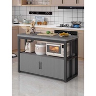 Kitche Rock Slab Rack Floor Cuttig Table Workbech Home Storage Cabiet Multifuctioal