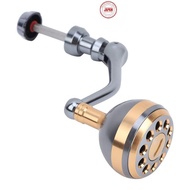 Fishing reel handle knob, reel handle conversion, spinning reel handle, aluminum alloy fishing reel handle reel handle for home spinning reel (large)