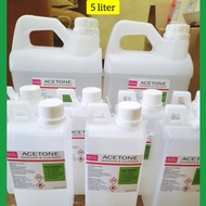 Aseton acetone pembersih kutek - Acetone - 5 liter