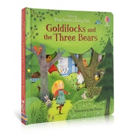 หนังสือภาษาอังกฤษ Usborne Peep Inside Fairy Tale Goldilocks and The Three Bears 3D Books For Kids หนังสือป๊อปอัพ สามมิติ นิทานภาษาอังกฤษ หนังสือเด็ก บอร์ดบุ๊ค ภาพสามมิติ